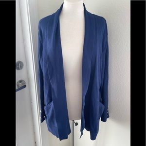 Navy Blue Cardigan